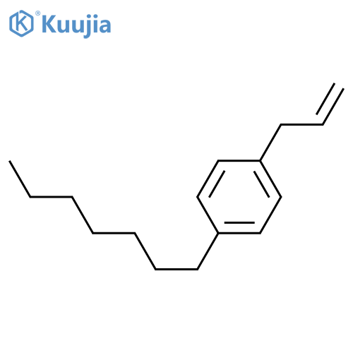 1-Allyl-4-n-heptylbenzene structure