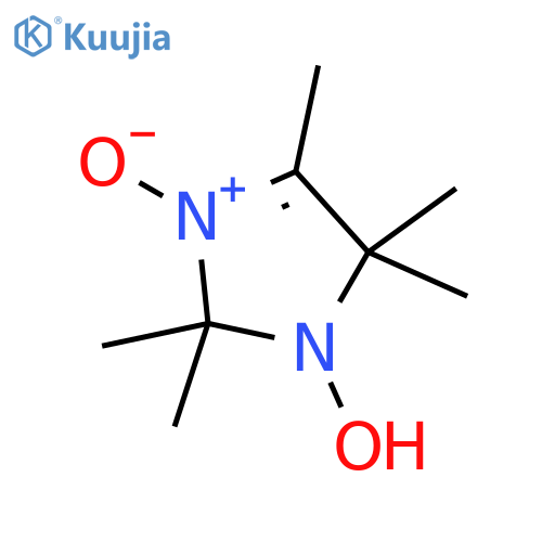 1H-Imidazole,2,5-dihydro-1-hydroxy-2,2,4,5,5-pentamethyl-, 3-oxide structure
