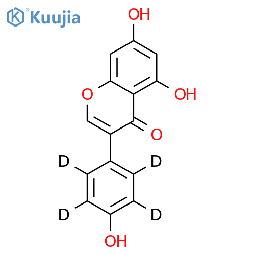 Genistein-d structure