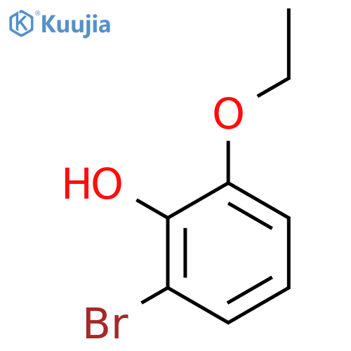 Phenol,2-bromo-6-ethoxy- structure