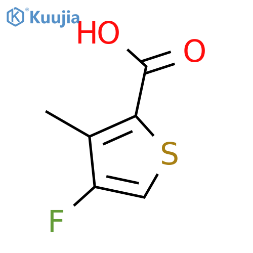 2-Thiophenecarboxylicacid, 4-fluoro-3-methyl- structure
