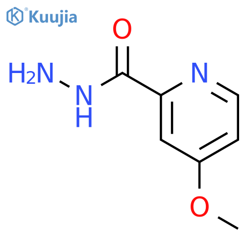 4-Methoxy-pyridine-2-carboxylic acid hydrazide structure
