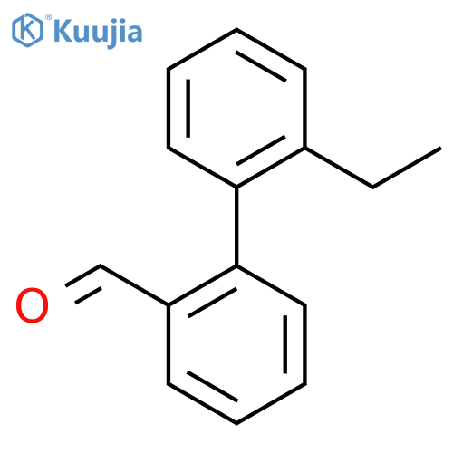 2-(2-Ethylphenyl)benzaldehyde structure