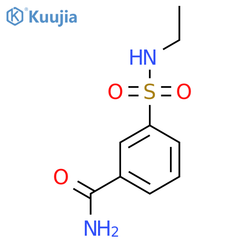 3-(ethylsulfamoyl)benzamide structure