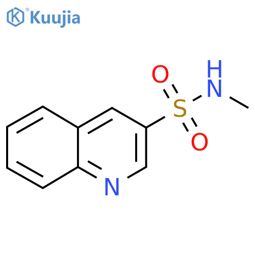 N-methylquinoline-3-sulfonamide structure
