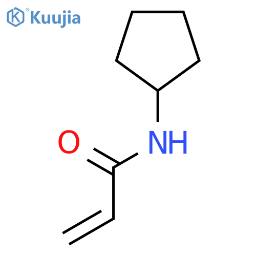 N-cyclopentylprop-2-enamide structure