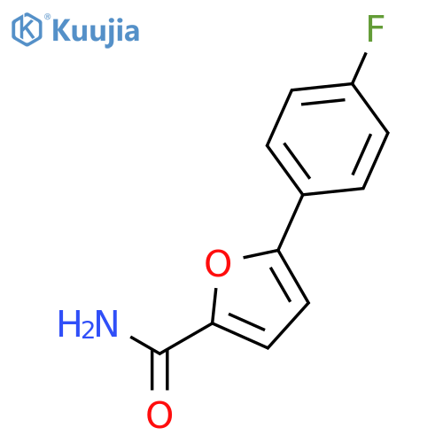 5-(4-fluorophenyl)furan-2-carboxamide structure