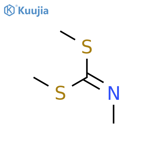 Carbonimidodithioicacid, N-methyl-, dimethyl ester structure
