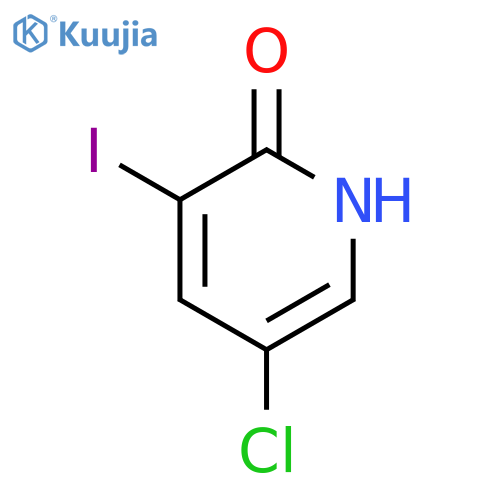 5-Chloro-3-iodopyridin-2-ol structure