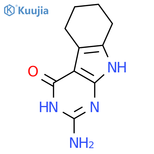 2-amino-3,5,6,7,8,9-hexahydro-4H-Pyrimido[4,5-b]indol-4-one structure