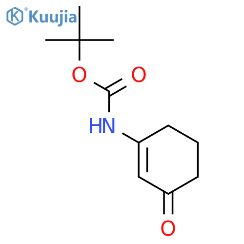 Carbamic acid,(3-oxo-1-cyclohexen-1-yl)-, 1,1-dimethylethyl ester (9CI) structure