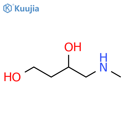 4-(methylamino)butane-1,3-diol structure