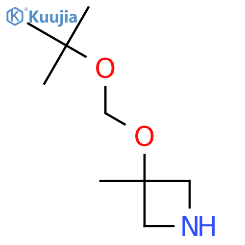 3-(tert-butoxy)methoxy-3-methylazetidine structure
