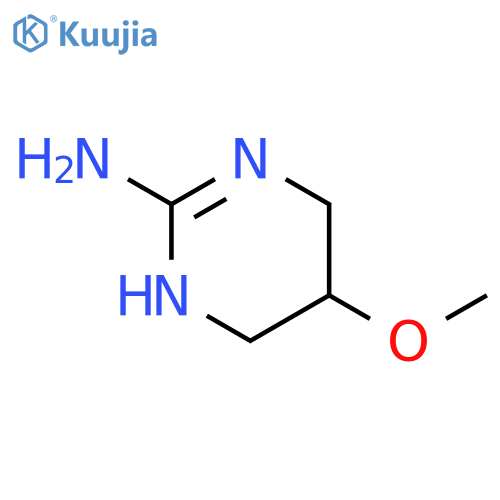 2-Pyrimidinamine, 1,4,5,6-tetrahydro-5-methoxy- structure