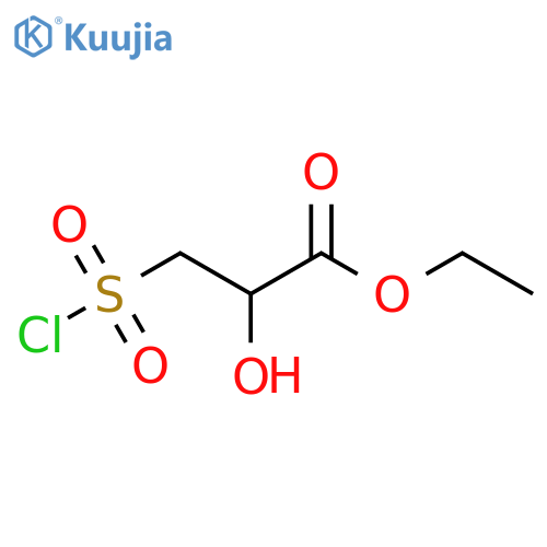 Ethyl 2-hydroxy-3-sulfopropanoate structure