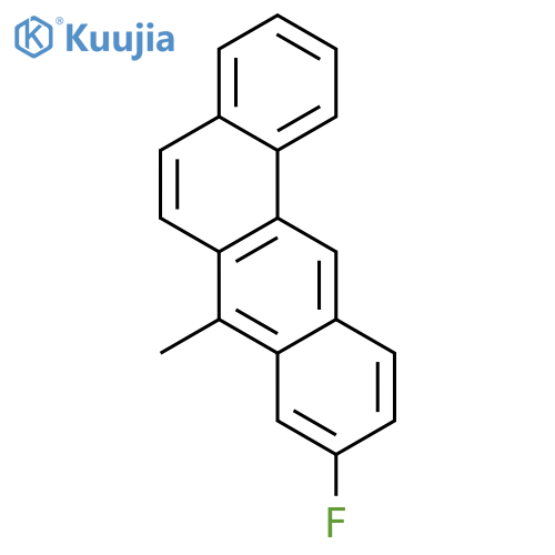 9-fluoro-7-methyltetraphene structure