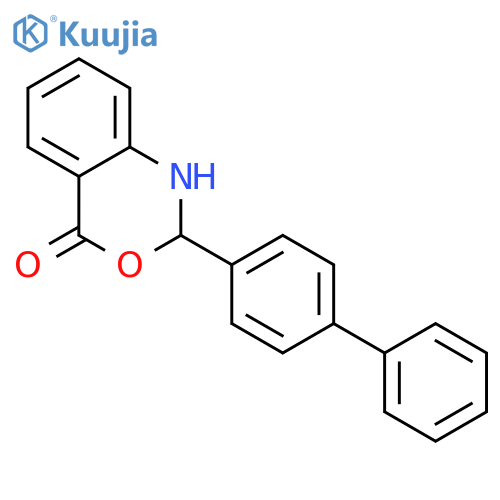 4H-3,1-Benzoxazin-4-one, 2-[1,1'-biphenyl]-4-yl-1,2-dihydro- structure