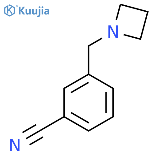 3-[(Azetidin-1-yl)methyl]benzonitrile structure