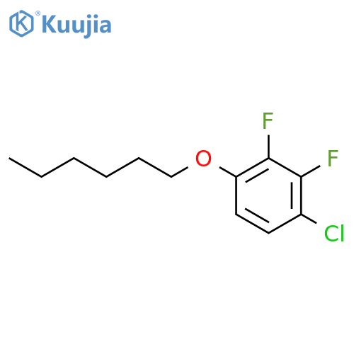 1-Chloro-2,3-difluoro-4-(hexyloxy)benzene structure