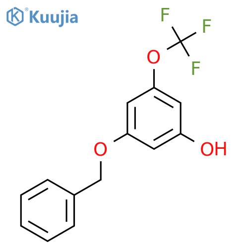 3-(Benzyloxy)-5-(trifluoromethoxy)phenol structure