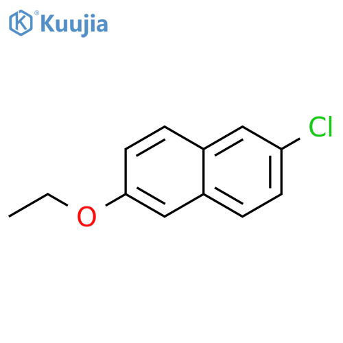 2-chloro-6-ethoxynaphthalene structure