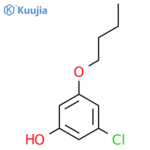 3-Butoxy-5-chlorophenol structure