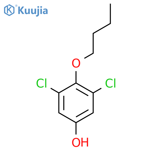 4-Butoxy-3,5-dichlorophenol structure