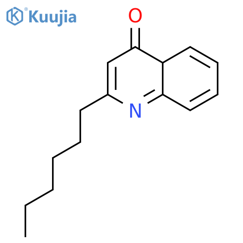 2-Hexylquinolin-4(1H)-one structure
