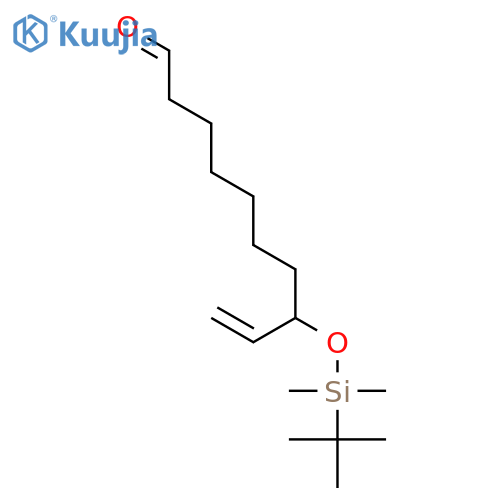 9-Decenal, 8-[[(1,1-dimethylethyl)dimethylsilyl]oxy]- structure