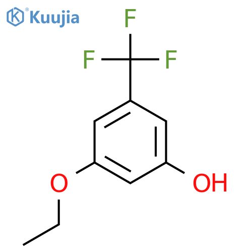 3-Ethoxy-5-(trifluoromethyl)phenol structure
