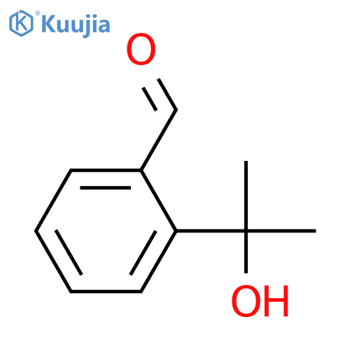 2-(2-hydroxypropan-2-yl)benzaldehyde structure