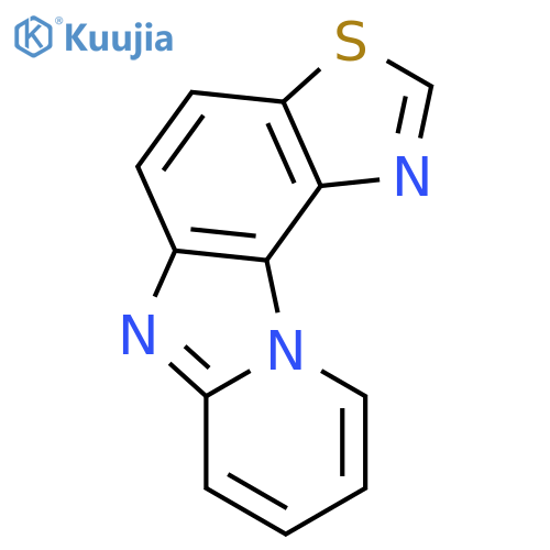 Pyrido[2',1':2,3]imidazo[4,5-e]benzothiazole(9CI) structure