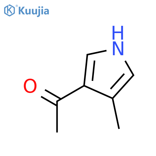 1-(4-Methyl-1H-pyrrol-3-yl)ethanone structure