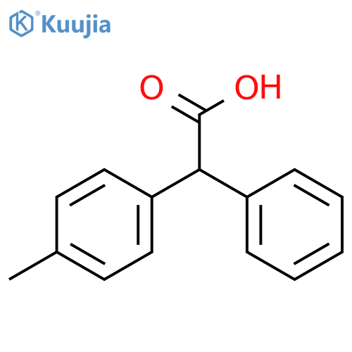 2-(4-methylphenyl)-2-phenylacetic acid structure