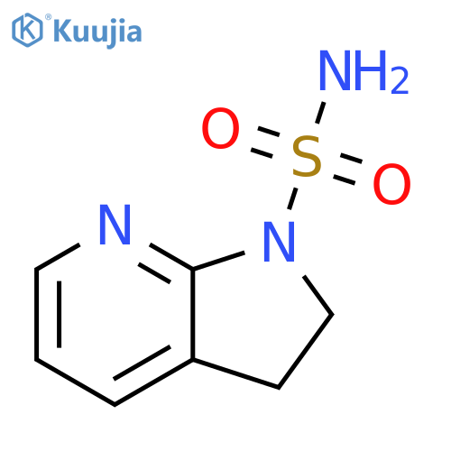 1H,2H,3H-pyrrolo[2,3-b]pyridine-1-sulfonamide structure