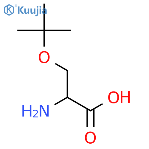 O-(tert-Butyl)-L-serine structure