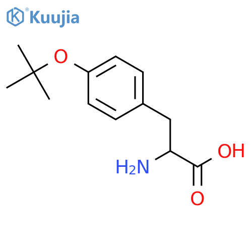 (S)-2-Amino-3-(4-(tert-butoxy)phenyl)propanoic acid structure