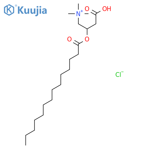 MYRISTOYL-DL-CARNITINE CHLORIDE structure