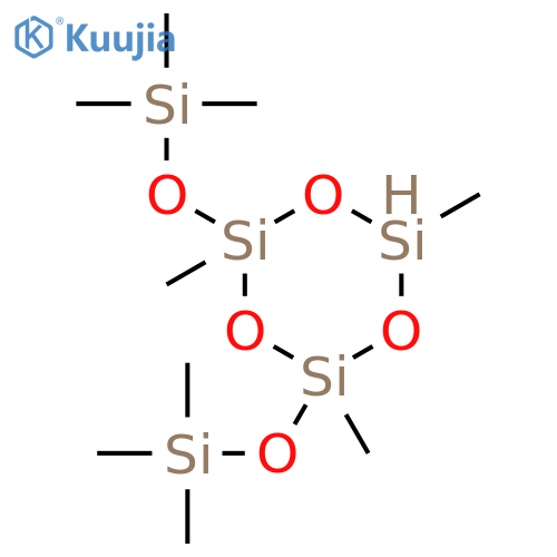 CYCLOTRISILOXANE, 2,4,6-TRIMETHYL-2,4-BIS[(TRIMETHYLSILYL)OXY]- structure