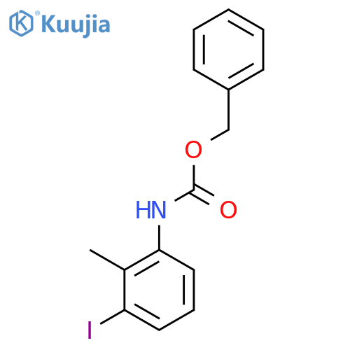 benzyl N-(3-iodo-2-methylphenyl)carbamate structure