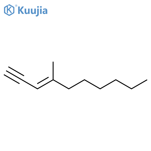 3-Decen-1-yne, 4-methyl-, (E)- structure