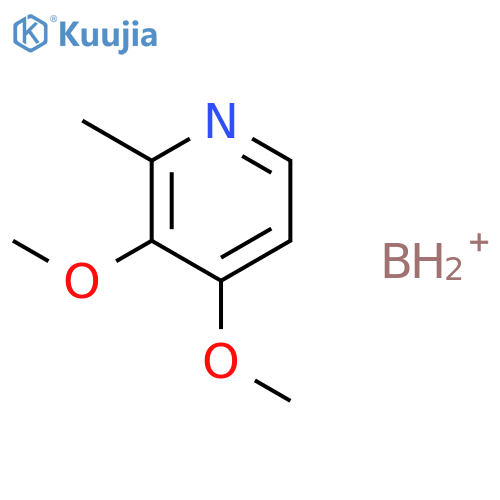 Boron(1+), dimethoxy(2-methylpyridine)- structure
