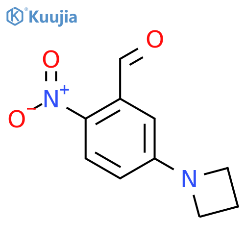 5-(Azetidin-1-yl)-2-nitrobenzaldehyde structure