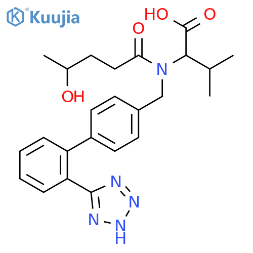 4-Hydroxy Valsartan (Mixture of Diastereomers) structure