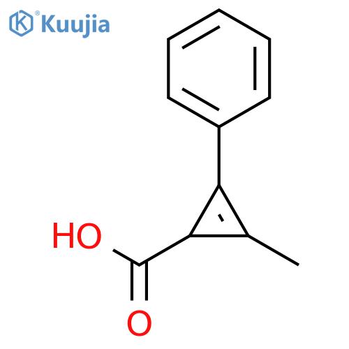 2-Methyl-3-phenyl-2-cyclopropene-1-carboxylic Acid structure