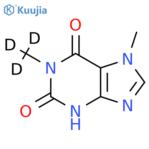 Paraxanthine-1-methyl-d3 structure