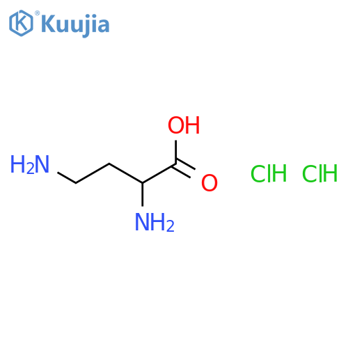 (2S)-2,4-diaminobutanoic acid;dihydrochloride structure