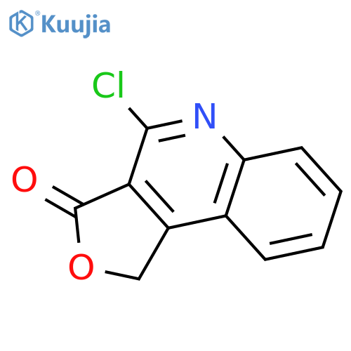 Furo[3,4-c]quinolin-3(1H)-one, 4-chloro- structure