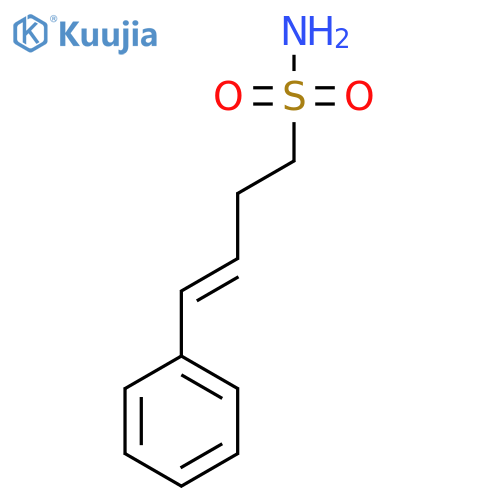4-Phenylbut-3-ene-1-sulfonamide structure