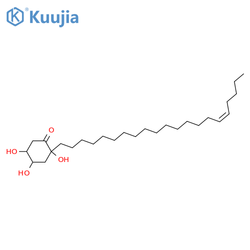 2-(16-Heneicosenyl)-2,4,5-trihydroxycyclohexanone; (16'Z)-form structure